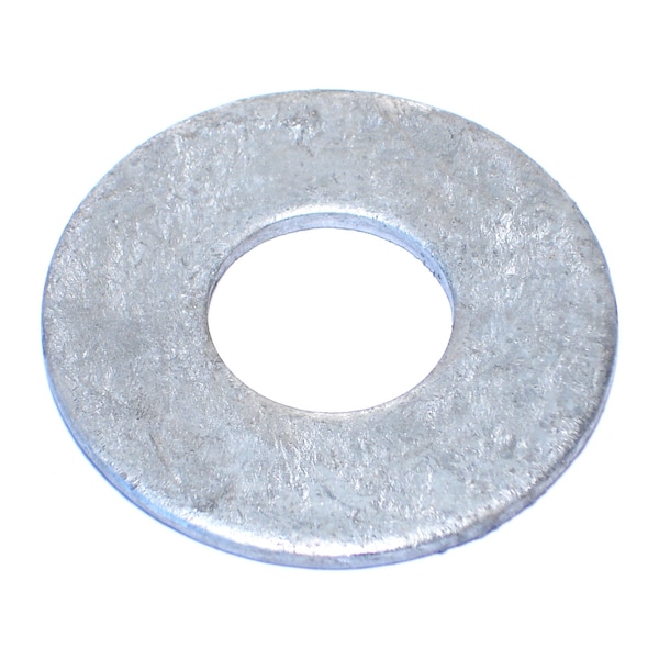 Midwest Fastener Flat Washer, For Screw Size 1" , Steel Galvanized Finish, 120 PK 09700 - main